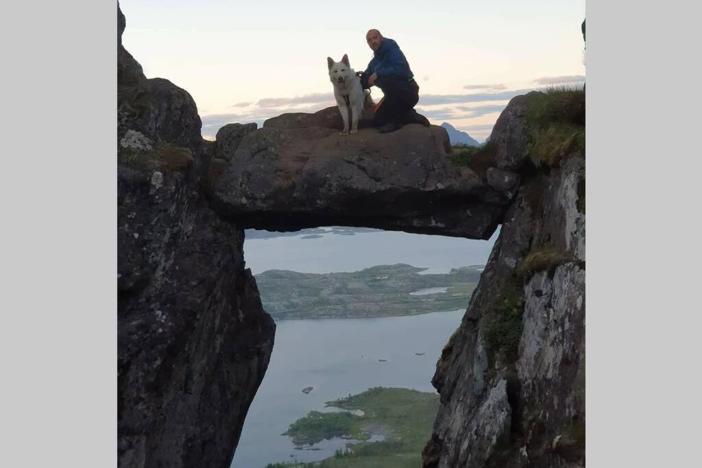 Nydelig Hytte I Kabelvag Lofoten Exteriér fotografie